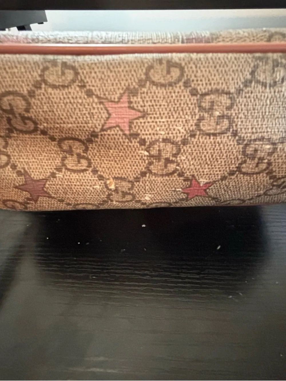 RARE Limited Edition Gucci GG Supreme Star Flat Messenger Crossbody Bag - Picture 10 of 10